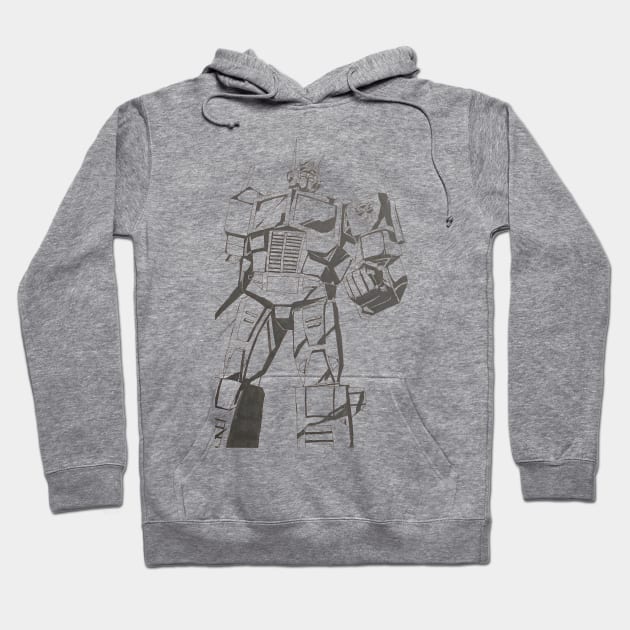 Optimus Primer Hoodie by Soundtrack Alley